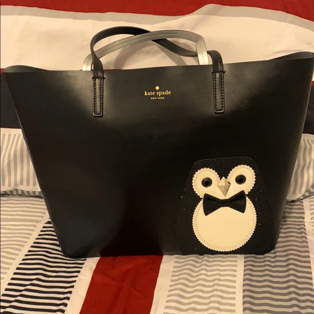 Kate Spade penguin tote